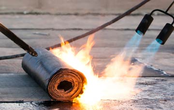 Pudding Pie Nook asphalt flat roofing repairs